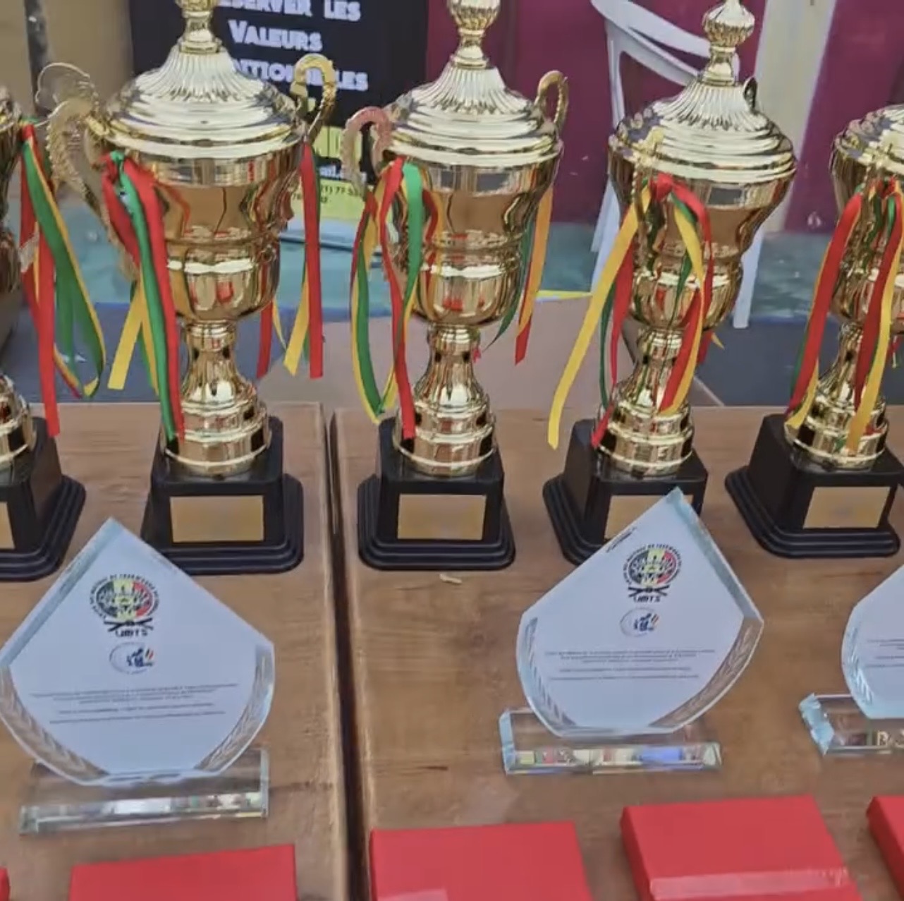 Collection trophées & plaques de cérémonie
