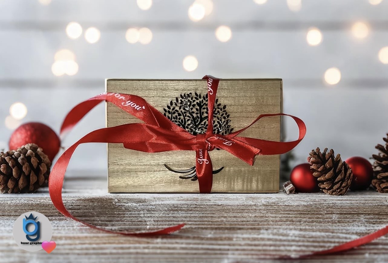 Coffret bois doré Arbre de Vie