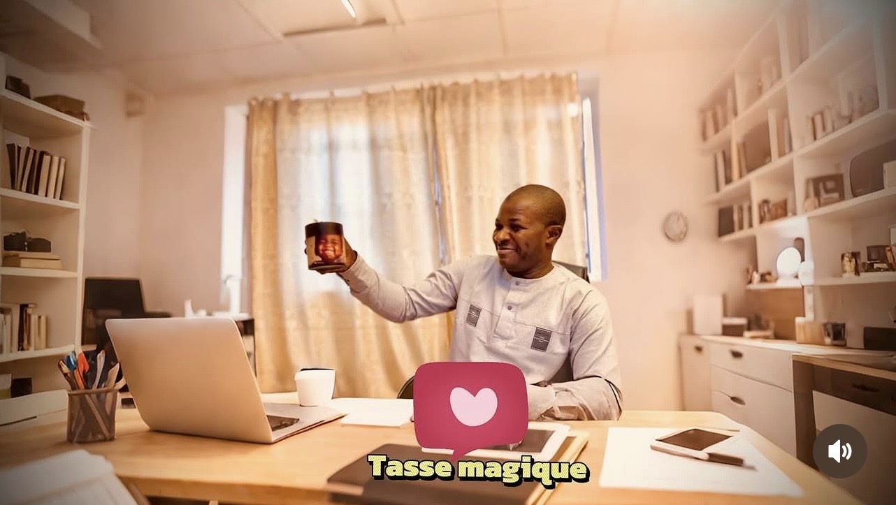 Tasse magique personnalisée